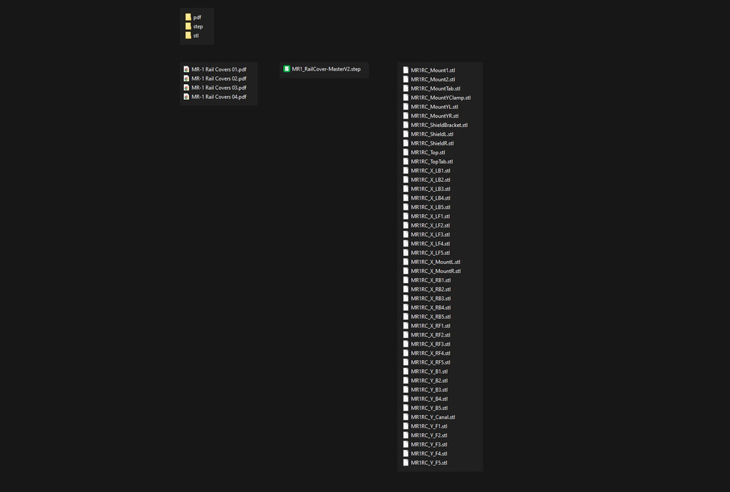 Files for MR-1 Rail Covers V2